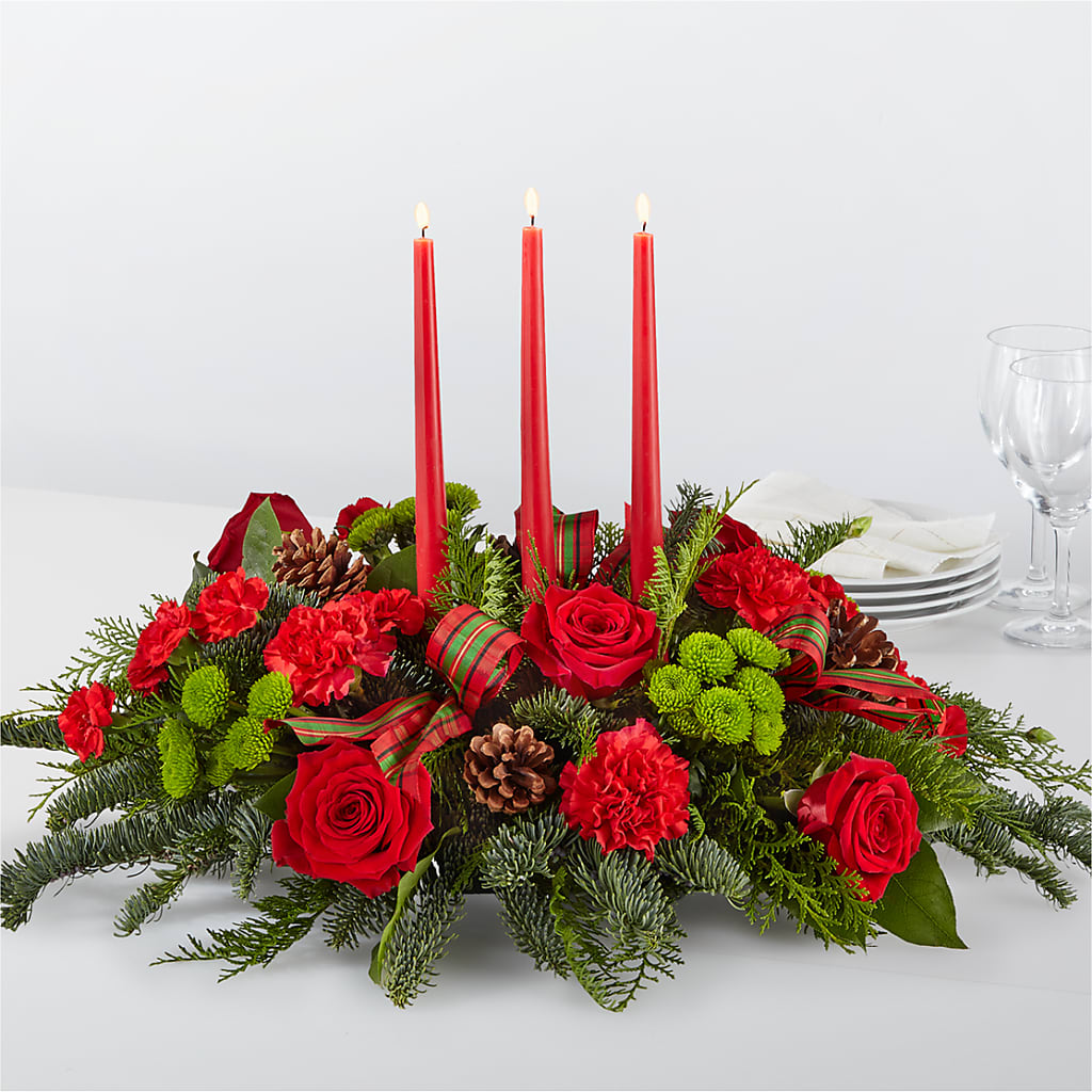 By the Candlelight Centerpiece – Cheapflowers.com, Tontitown AR