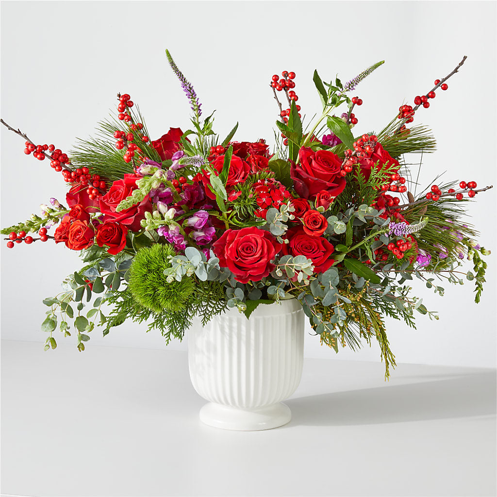 Big Red Bow Bouquet – Cheapflowers.com, Tontitown AR