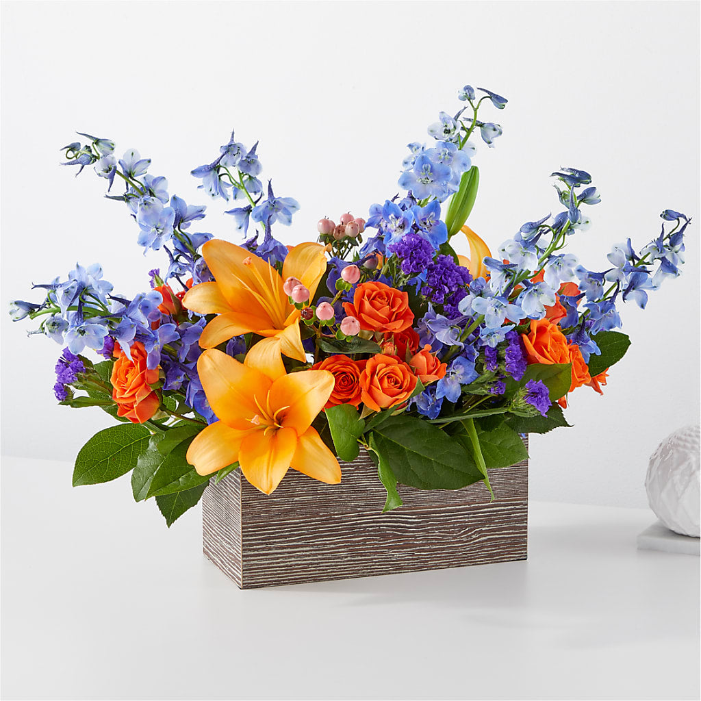 Radiant Citrus Box Bouquet – Cheapflowers.com, Tontitown AR