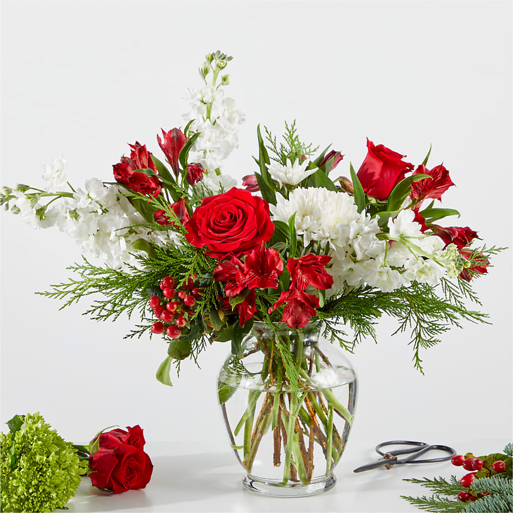 Merry Moment Bouquet – A Florist Original – Cheapflowers.com, Tontitown AR