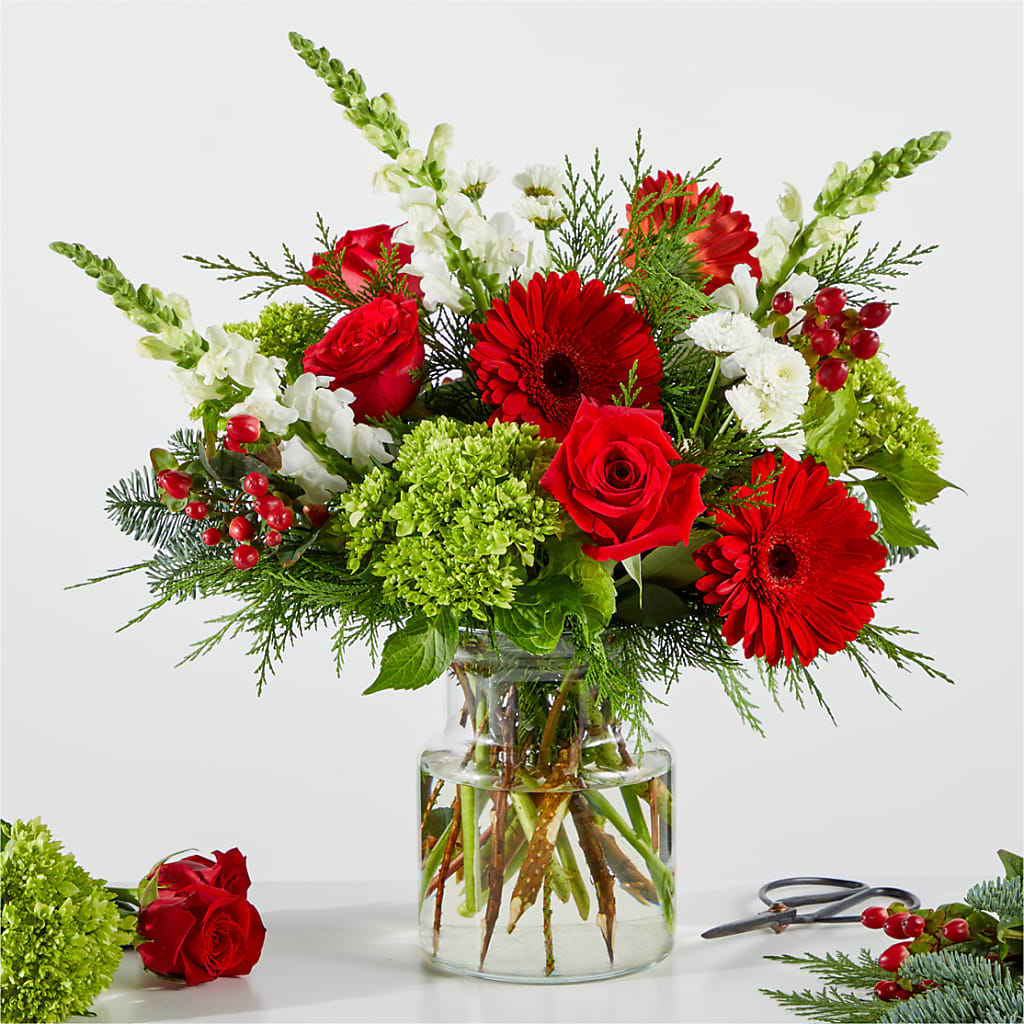 Merry Moment Bouquet – A Florist Original – Cheapflowers.com, Tontitown AR