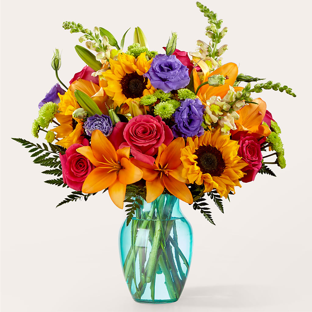 Double Rainbow Bouquet – Cheapflowers.com, Tontitown AR