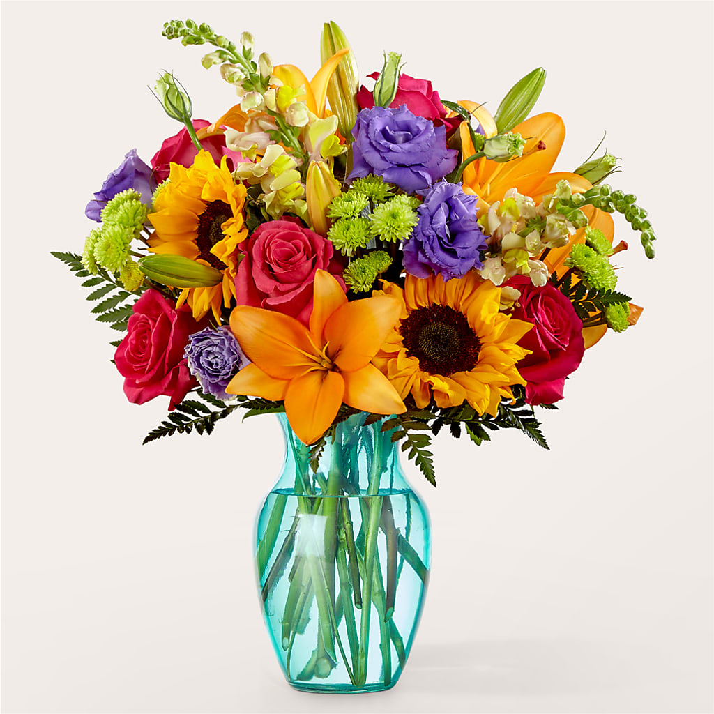 Double Rainbow Bouquet – Cheapflowers.com, Tontitown AR
