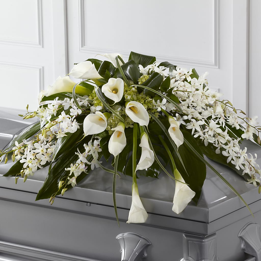 Angel Wings Casket Spray – Cheapflowers.com, Tontitown AR