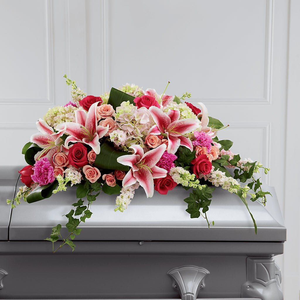 Splendid Grace Casket Spray – Cheapflowers.com, Tontitown AR