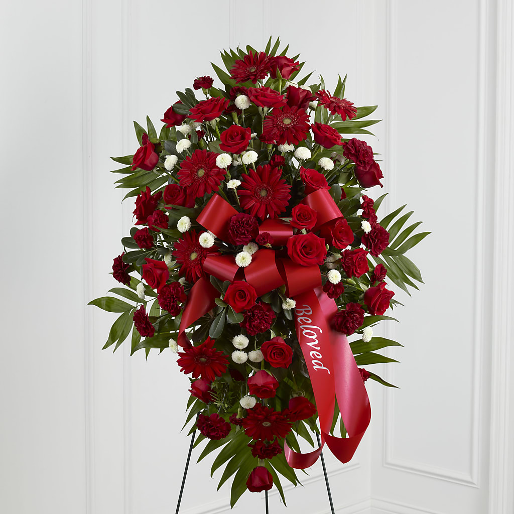 Treasured Memories Standing Spray – Cheapflowers.com, Tontitown AR