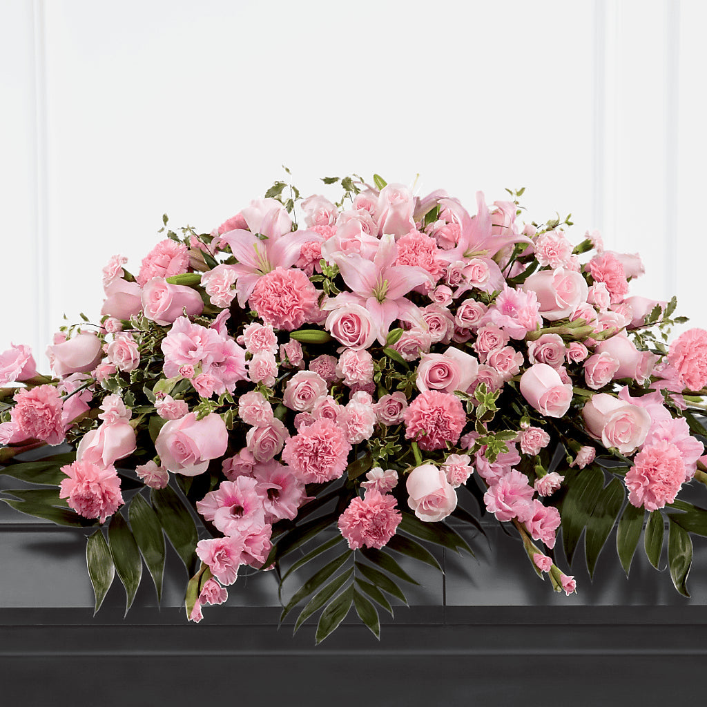 Garden of Comfort Casket Spray (Standard) – Cheapflowers.com, Tontitown AR