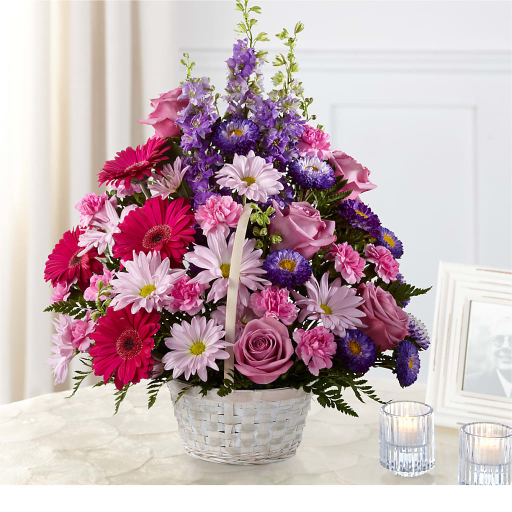Pastel Peace Basket – Cheapflowers.com, Tontitown AR