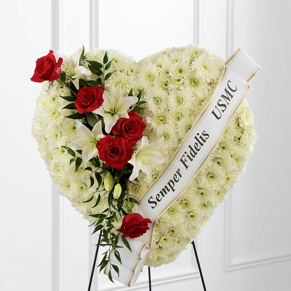 Heartfelt Hero Standing Heart – Cheapflowers.com, Tontitown AR