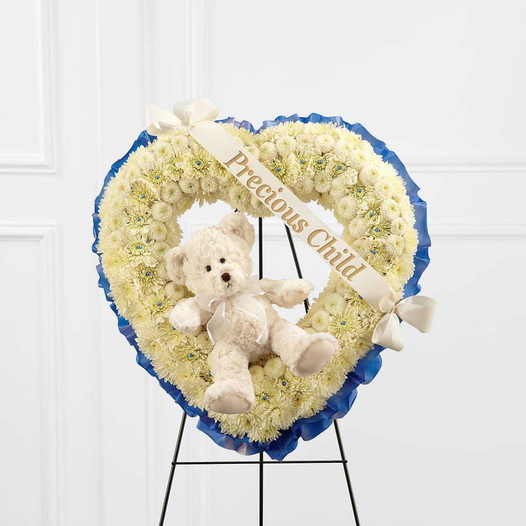 Precious Child Standing Heart – Cheapflowers.com, Tontitown AR