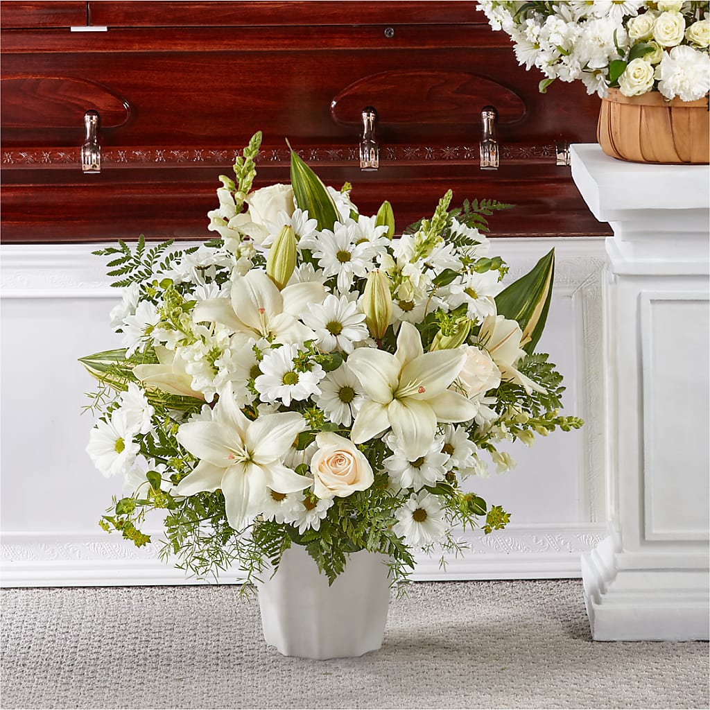 Thoughts of Tranquility Floor Basket – Cheapflowers.com, Tontitown AR