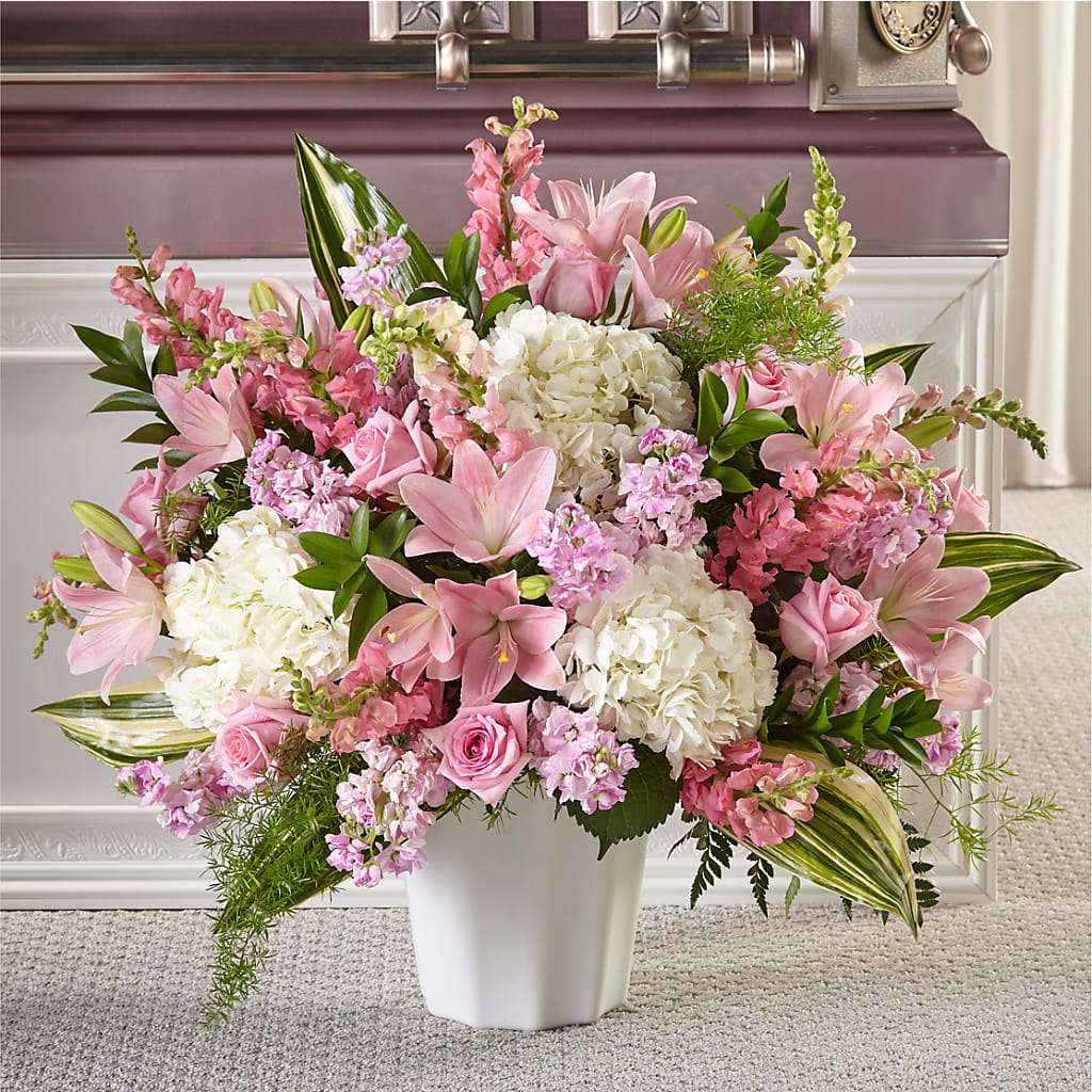 Simply Serene Floor Basket – Cheapflowers.com, Tontitown AR