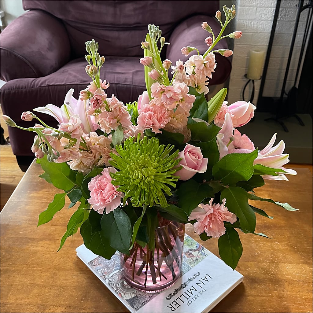 Pretty in Pink Bouquet – Cheapflowers.com, Tontitown AR