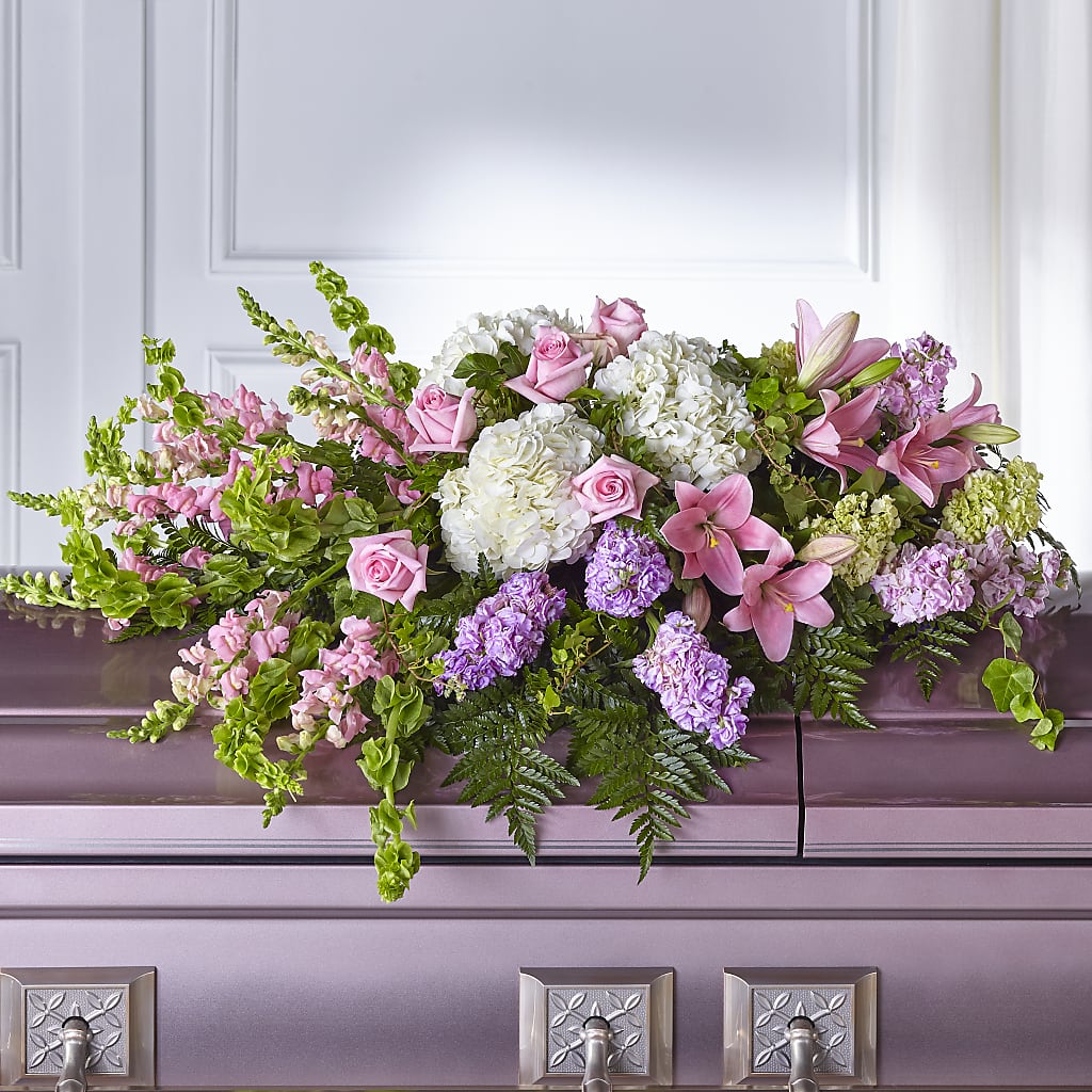 Life's Gratitude Casket Spray – Cheapflowers.com, Tontitown AR