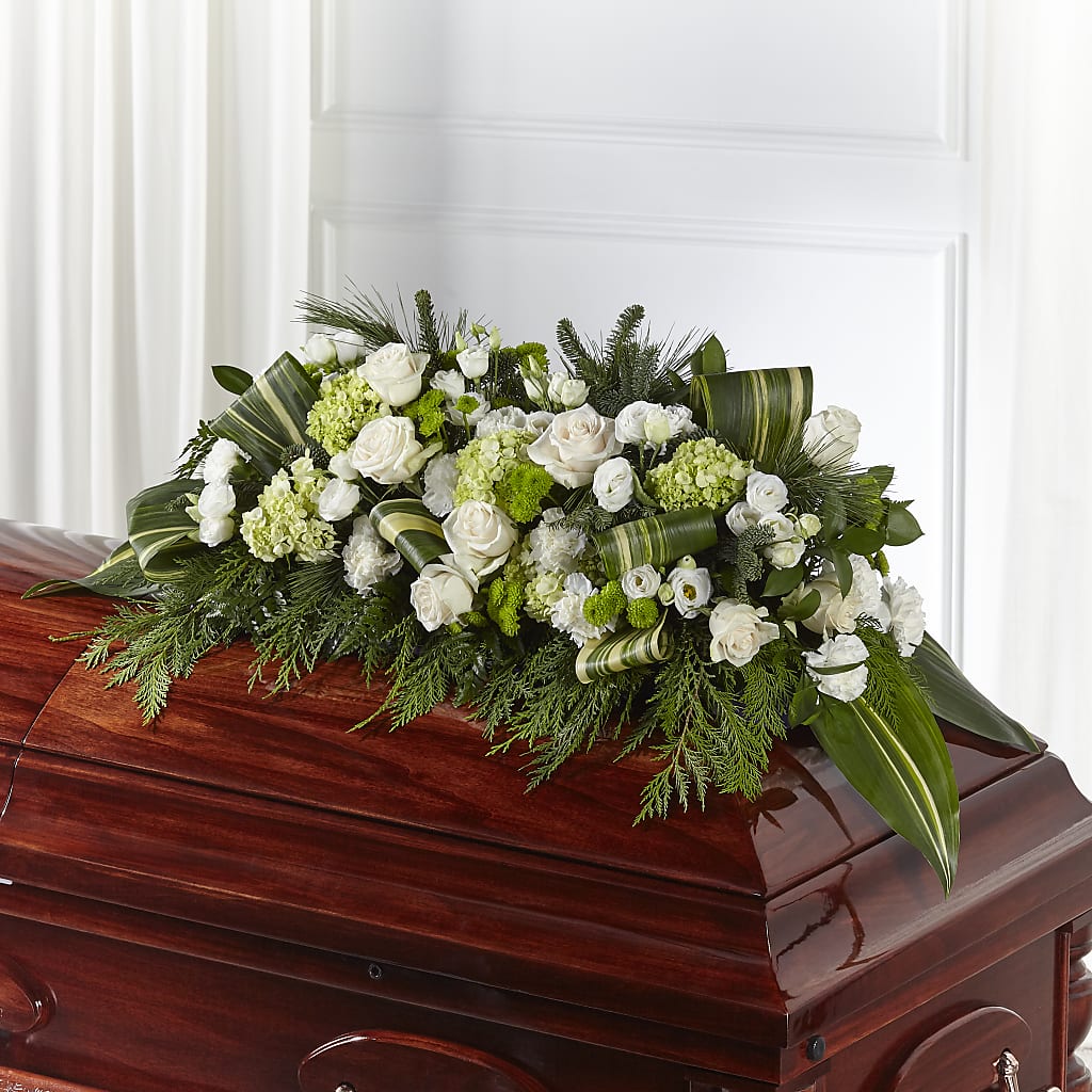 Hopeful Gesture Casket Spray – Cheapflowers.com, Tontitown AR