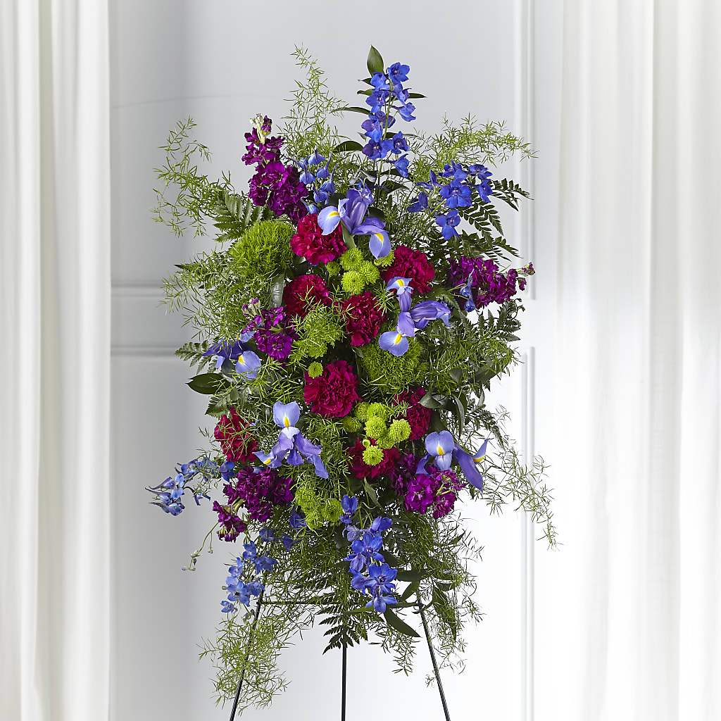 Heavenly Skies Standing Spray – Cheapflowers.com, Tontitown AR