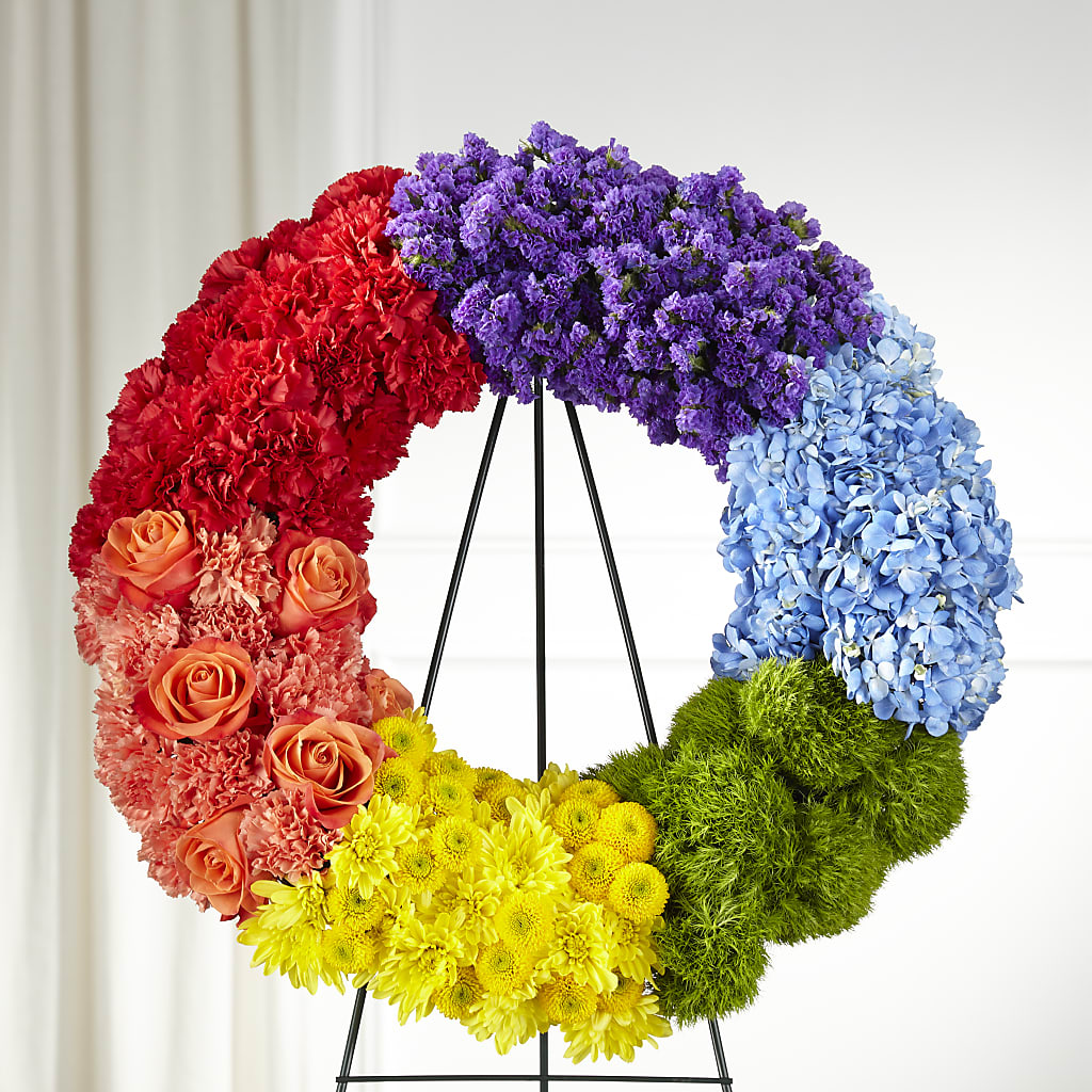 Circle of Love Wreath – Cheapflowers.com, Tontitown AR