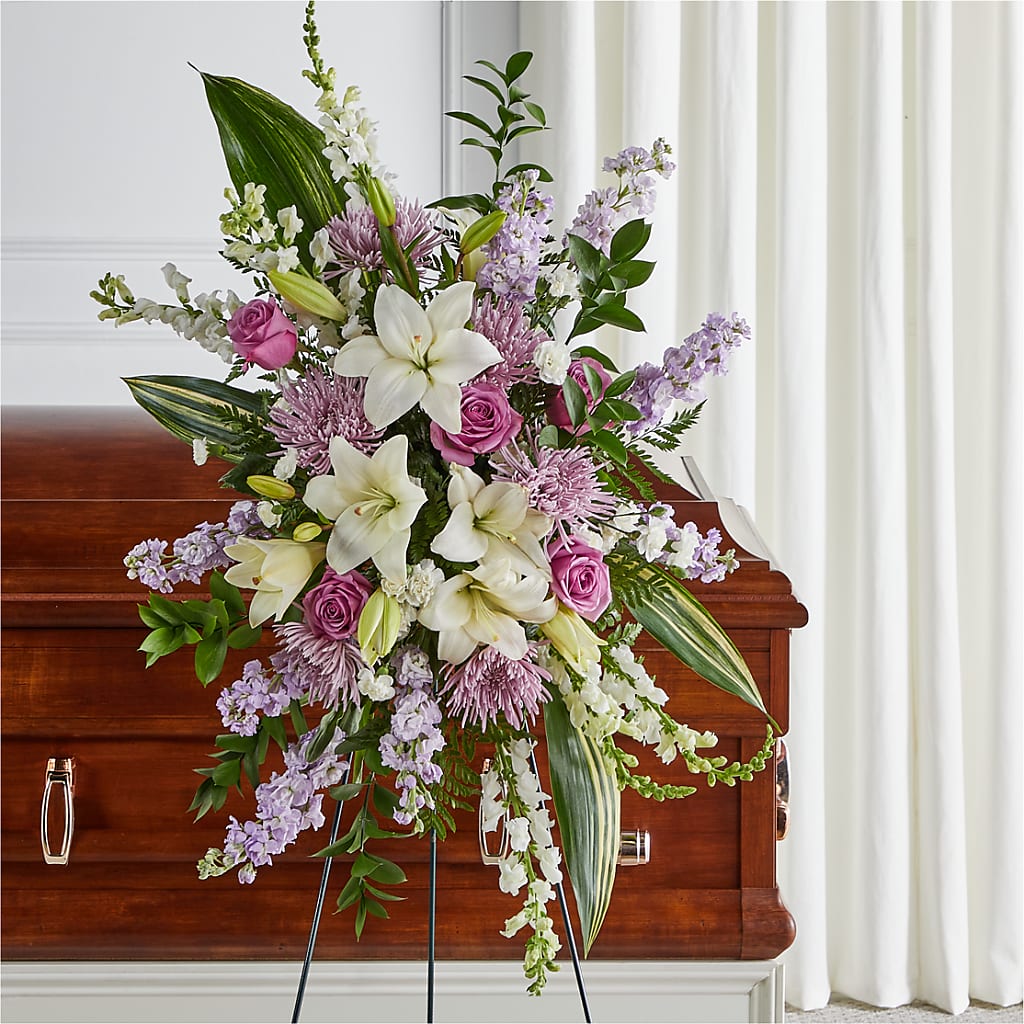 Grateful Hearts Standing Spray – Cheapflowers.com, Tontitown AR