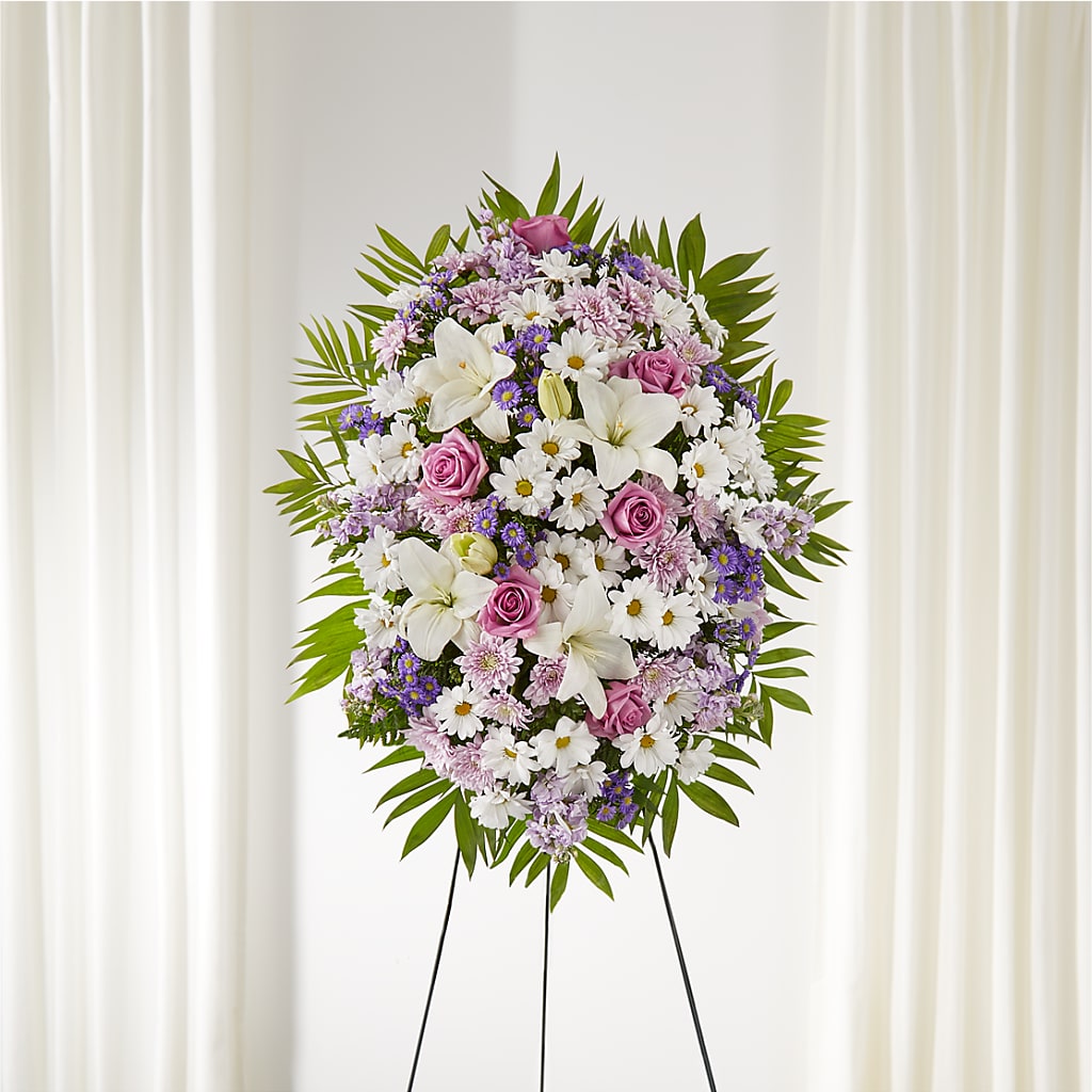 Surrounded by Love Standing Spray – Cheapflowers.com, Tontitown AR