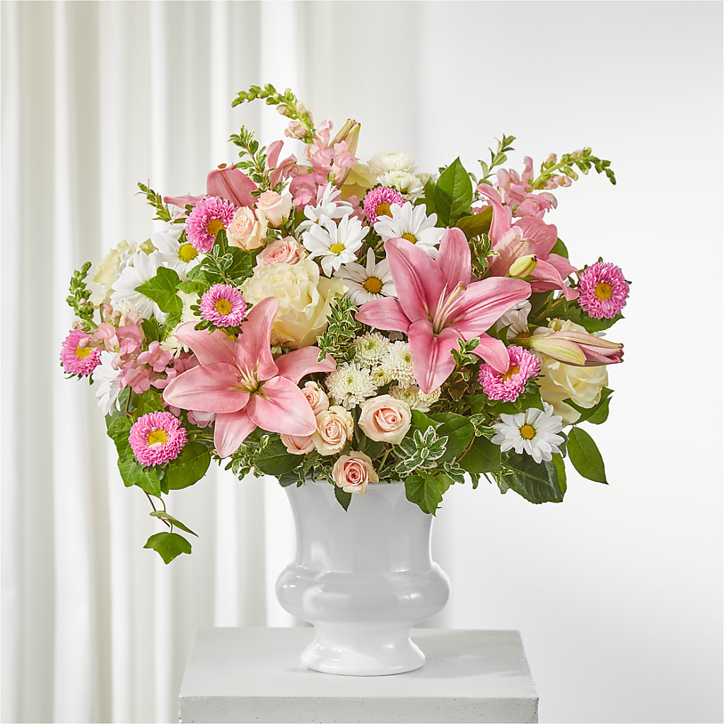 Empathetic Blooms Urn Arrangement – Cheapflowers.com, Tontitown AR