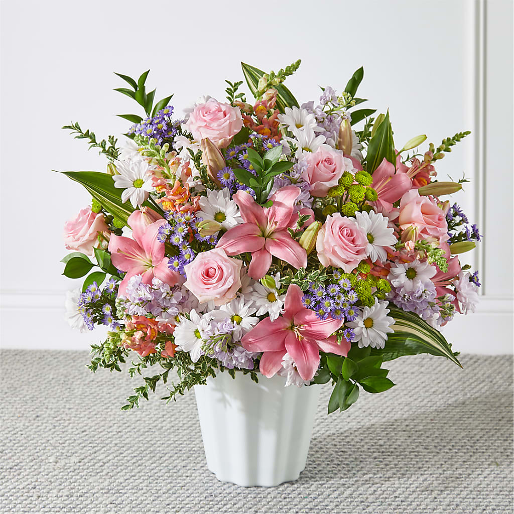 Abundant Compassion Floor Basket – Cheapflowers.com, Tontitown AR
