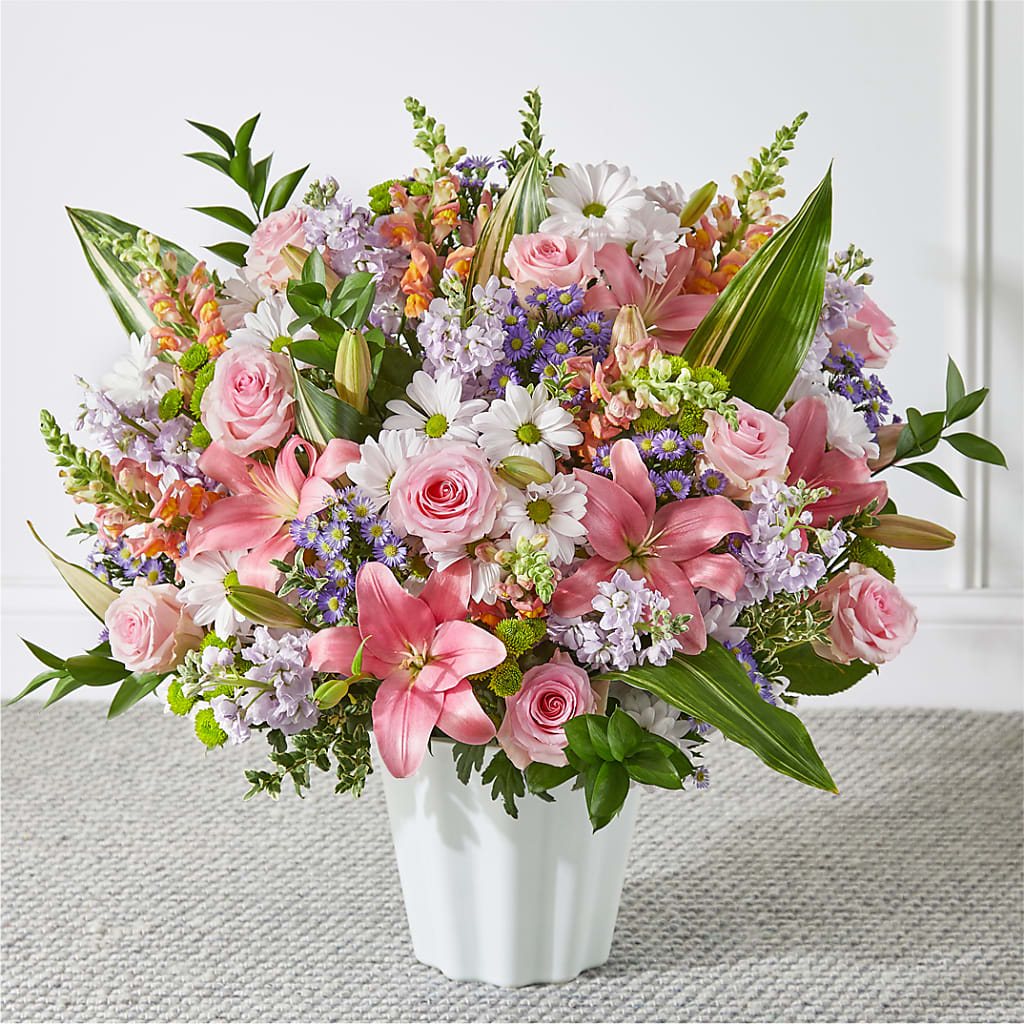 Abundant Compassion Floor Basket – Cheapflowers.com, Tontitown AR