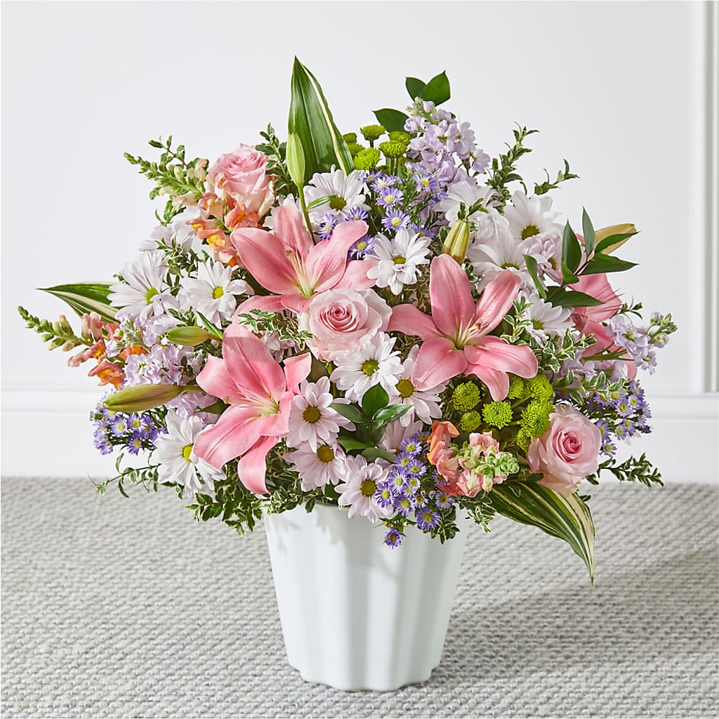 Abundant Compassion Floor Basket – Cheapflowers.com, Tontitown AR