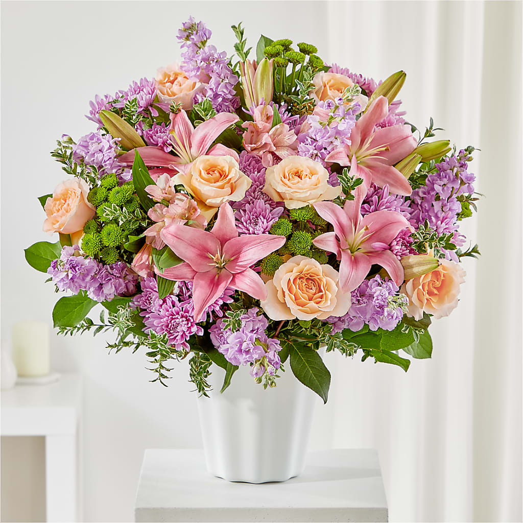 Supportive Embrace Tabletop Basket – Cheapflowers.com, Tontitown AR