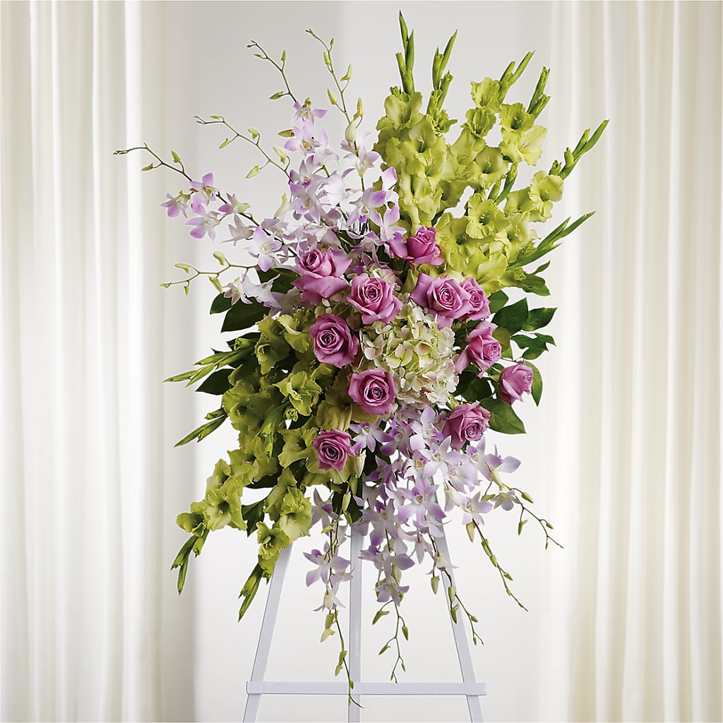 Lasting Legacy Standing Spray – Cheapflowers.com, Tontitown AR