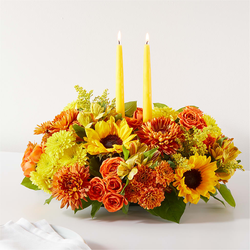Autumn Harmony Centerpiece – Cheapflowers.com, Tontitown AR