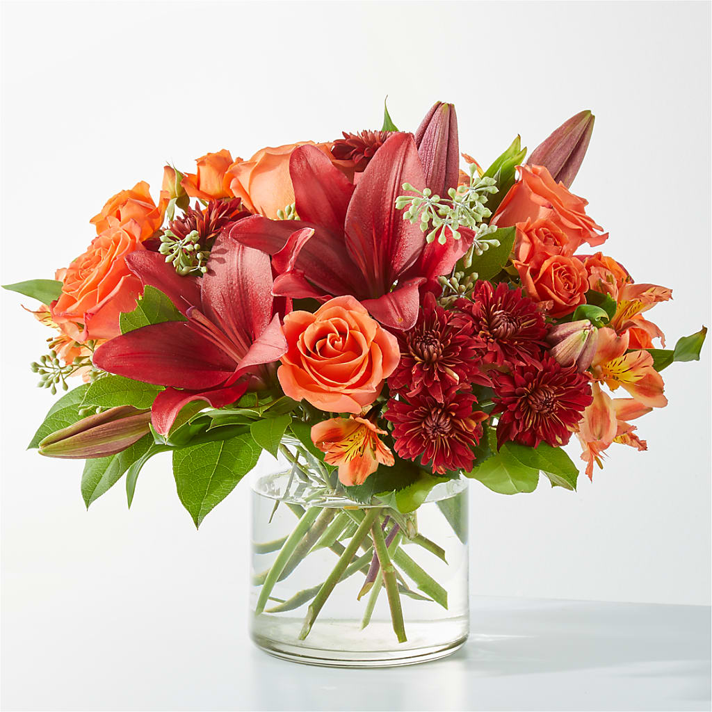 Crimson Leaves Bouquet – Cheapflowers.com, Tontitown AR