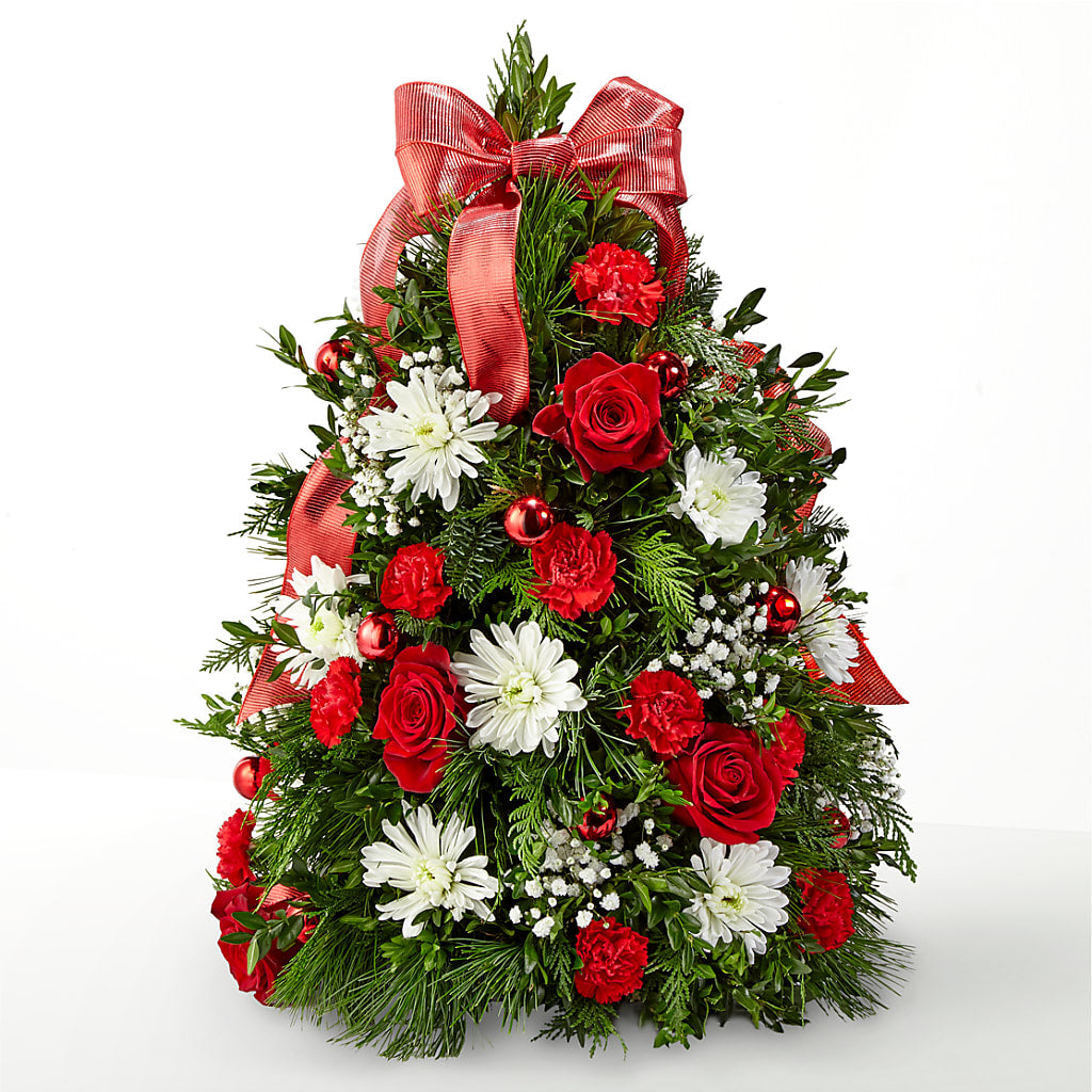Make It Merry Tree – Cheapflowers.com, Tontitown AR