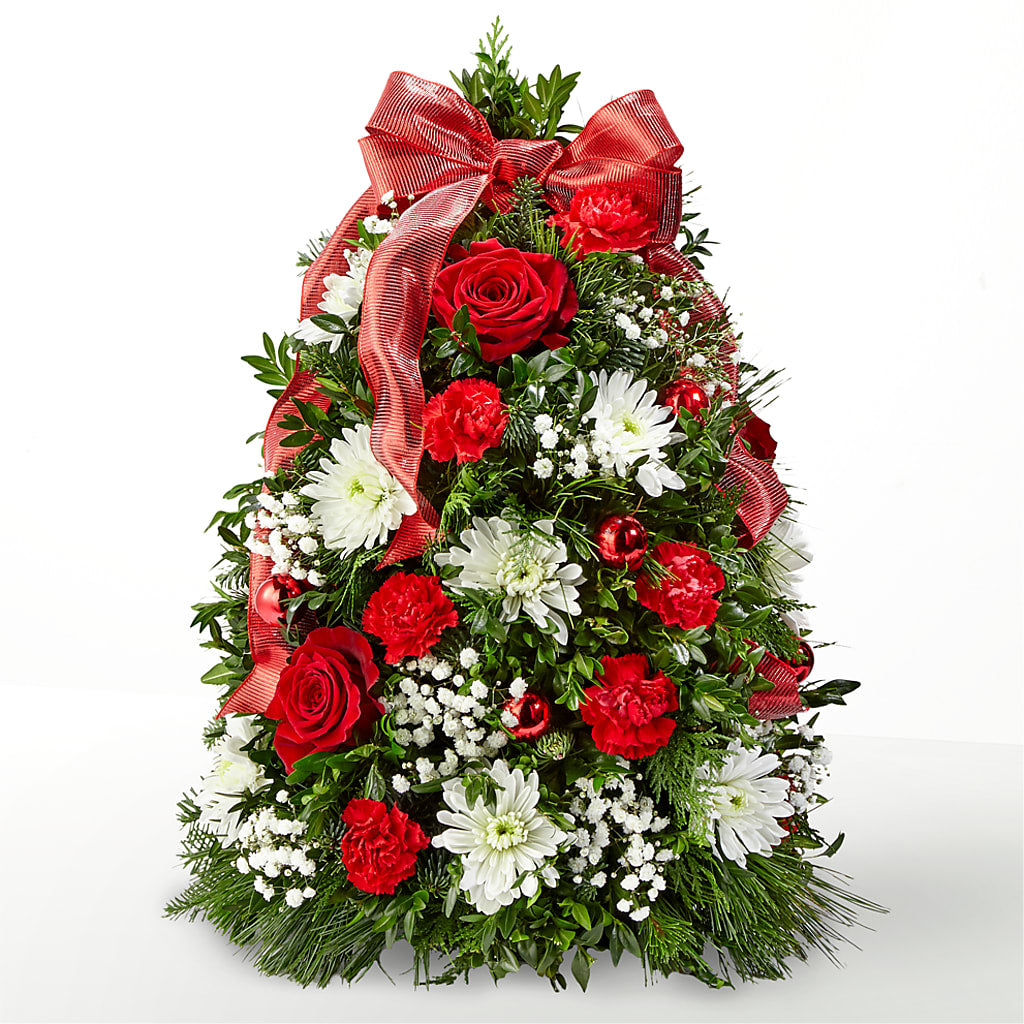 Make It Merry Tree – Cheapflowers.com, Tontitown AR