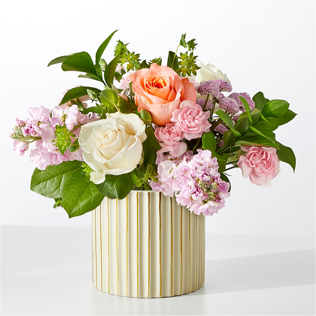 French Market Bouquet with Ivory Vase – Cheapflowers.com, Tontitown AR