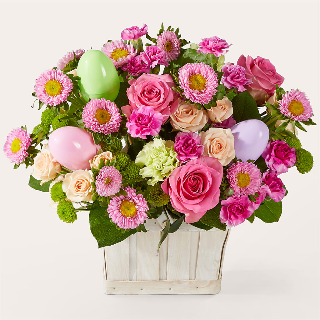 Get Eggcited Basket – Cheapflowers.com, Tontitown AR