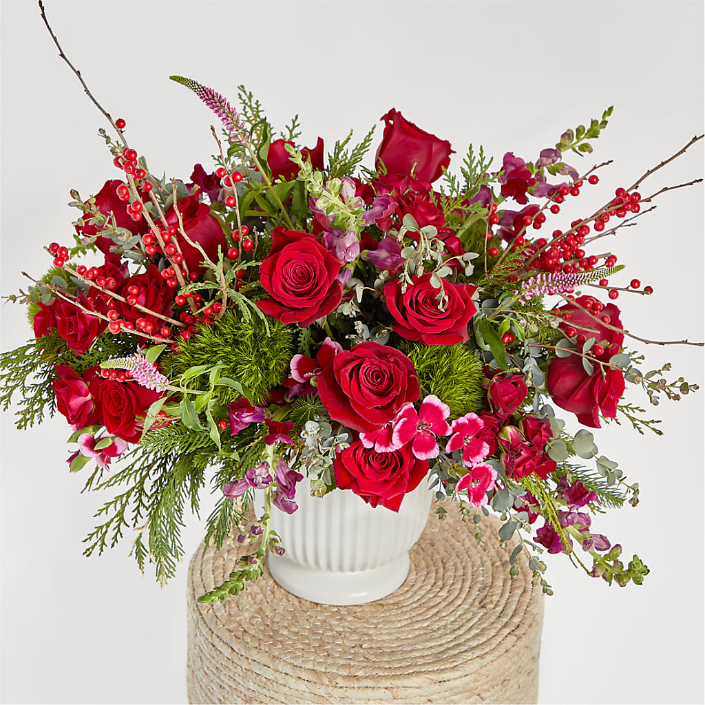Big Red Bow Bouquet –  Cheapflowers.com, Tontitown AR