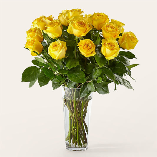 Long Stem Yellow Rose Bouquet –  Cheapflowers.com, Tontitown AR