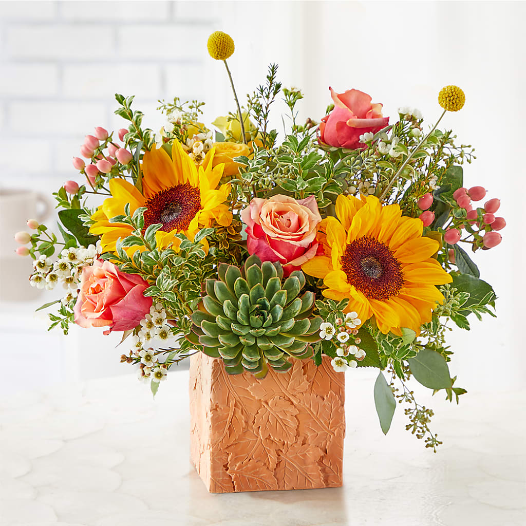 Sunflower Season Bouquet –  Cheapflowers.com, Tontitown AR