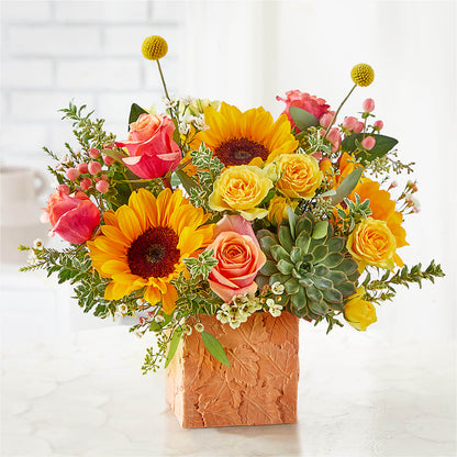 Sunflower Season Bouquet –  Cheapflowers.com, Tontitown AR