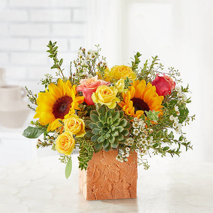 Sunflower Season Bouquet –  Cheapflowers.com, Tontitown AR