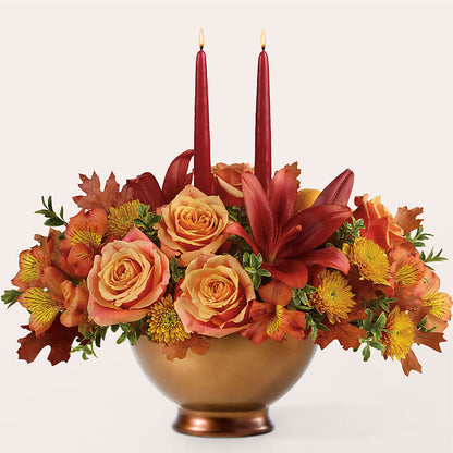 Harvest Table Centerpiece –  Cheapflowers.com, Tontitown AR