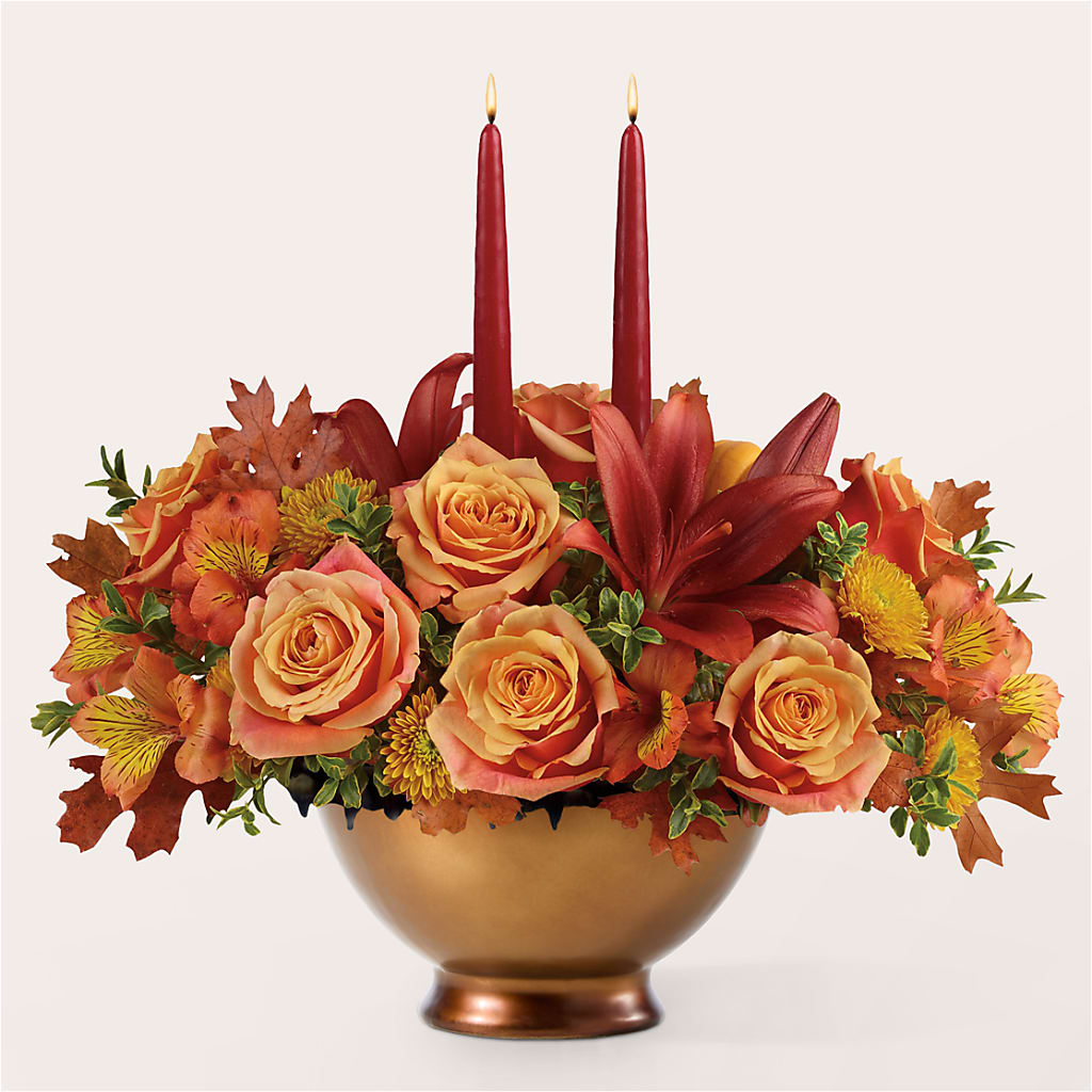 Harvest Table Centerpiece –  Cheapflowers.com, Tontitown AR