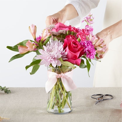Pink Ribbon - A Florist Original –  Cheapflowers.com, Tontitown AR