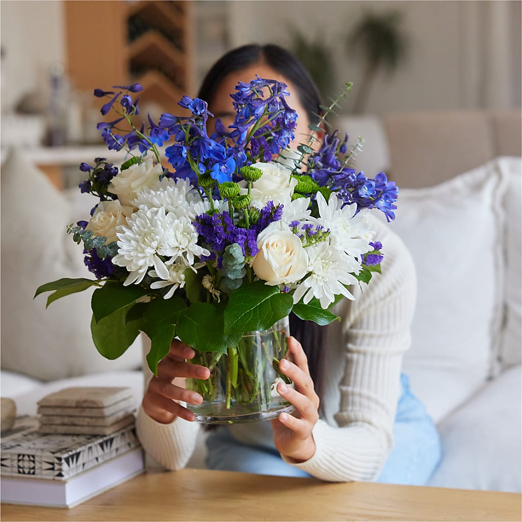 Cerulean Waves Bouquet –  Cheapflowers.com, Tontitown AR