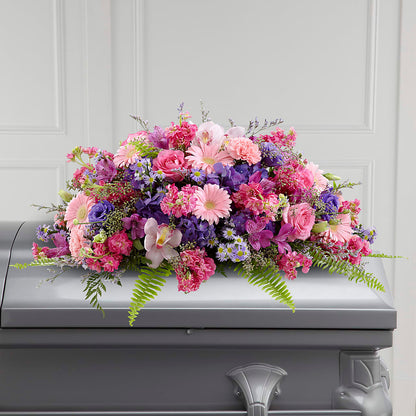 Glorious Garden Casket Spray –  Cheapflowers.com, Tontitown AR