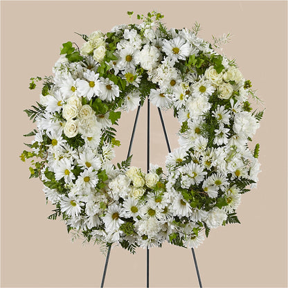 Faithful Wishes Wreath –  Cheapflowers.com, Tontitown AR