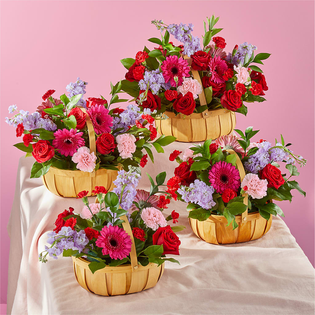Pink Picnic Basket –  Cheapflowers.com, Tontitown AR