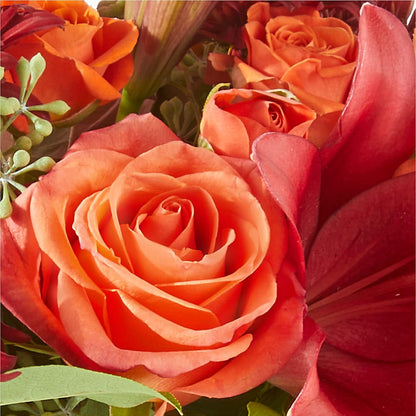 Crimson Leaves Bouquet –  Cheapflowers.com, Tontitown AR