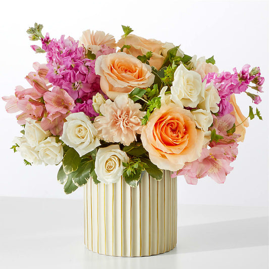 Paradise Bouquet with Ivory Vase –  Cheapflowers.com, Tontitown AR