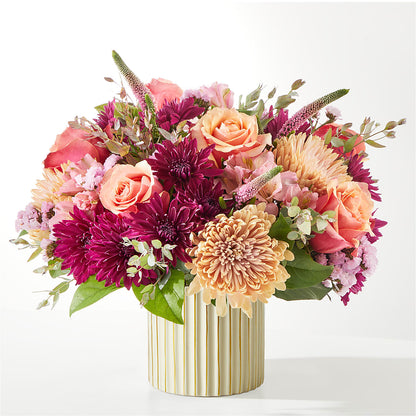 Berry Cobbler Bouquet with Ivory Vase –  Cheapflowers.com, Tontitown AR